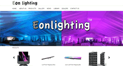 Desktop Screenshot of eon-lighting.com